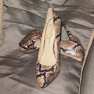 Jessica Simpson Women's Snakeskin Pumps
